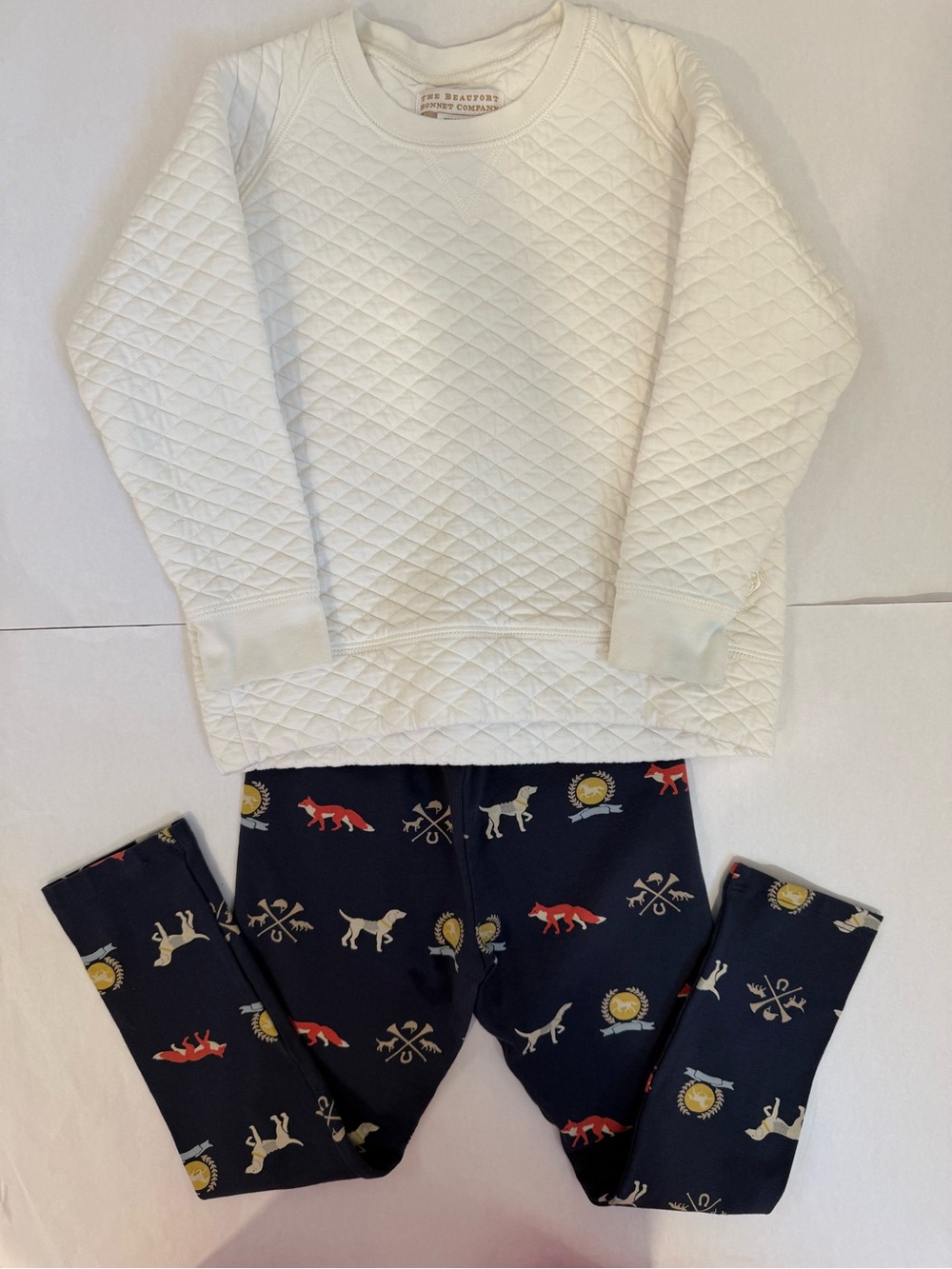 TBBC Quilted Sweatshirt & Leggings Set